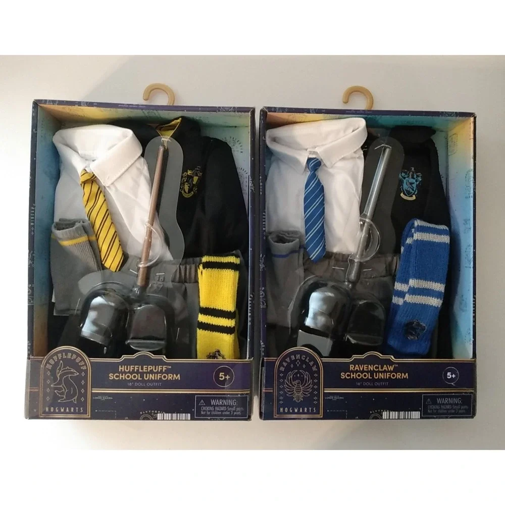 Lot Of 2 Harry Potter Hogwarts Ravenclaw & Hufflepuff Uniforms for 18